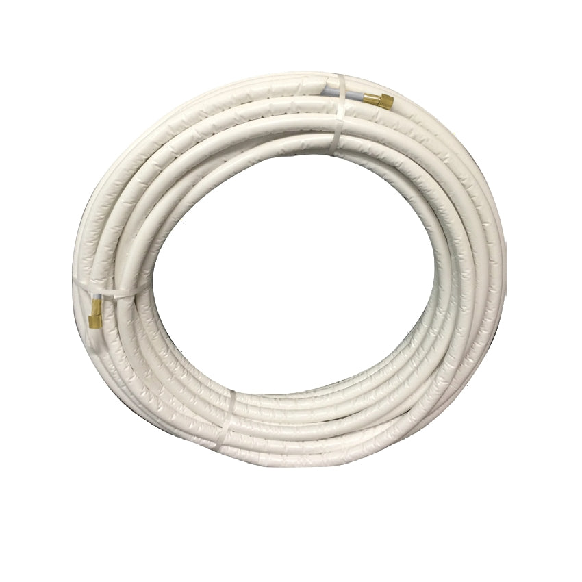 XFITTING 1/2 Zoll Push-Fit-Ventil – Flexibler Schlauch Für Warmwasserbereiter – 3/4 FIP X 18 Zoll – 2 Stück