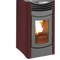 KALOR Pelletkamin | Ermetica 98 Nux Mod 8 | 7,6 kW | Bordeaux