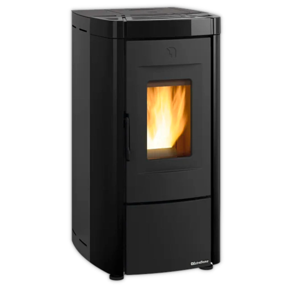 Extraflame belüfteter Pelletofen MOIRA EVO Schwarz | Klimaworld.com