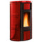 Extraflame wasserführender Pelletofen | ISIDE IDRO 5.0 | 19 kW | Bordeaux