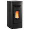 Extraflame belüfteter Pelletofen | KLAUDIA PLUS 5.0 | 8,0 kW | Schwarz
