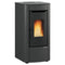 Extraflame belüfteter Pelletofen | SABRY 5.0 EVO | 7,0 kW | graphitgrau