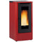 Extraflame kanalisierter Pelletofen | TEOREMA PLUS AD | 12 kW | bordeaux