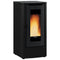 Extraflame kanalisierter Pelletofen | TEOREMA PLUS AD | 12 kW | Schwarz