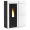 Extraflame wasserführender Pelletofen | EVELYNE IDRO 2.0 | 18 kW | weiss
