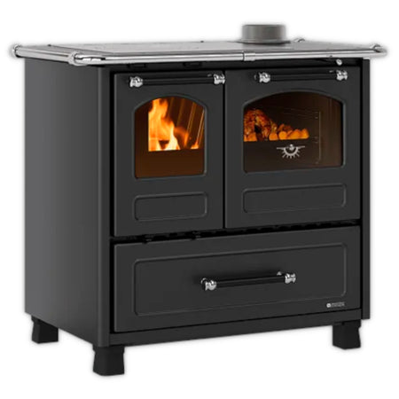 La Nordica Holzherd FAMILY 4,5 anthrazit | Klimaworld.com