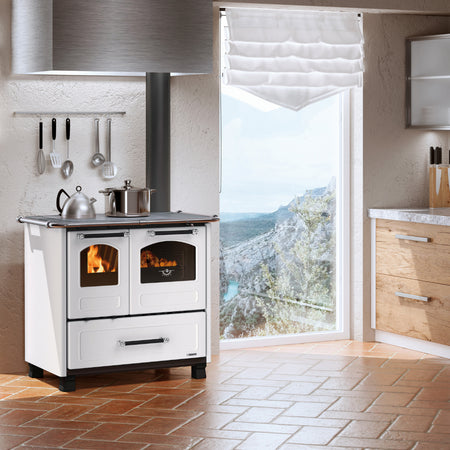 La Nordica Holzherd FAMILY 4,5 weiss | Klimaworld.com