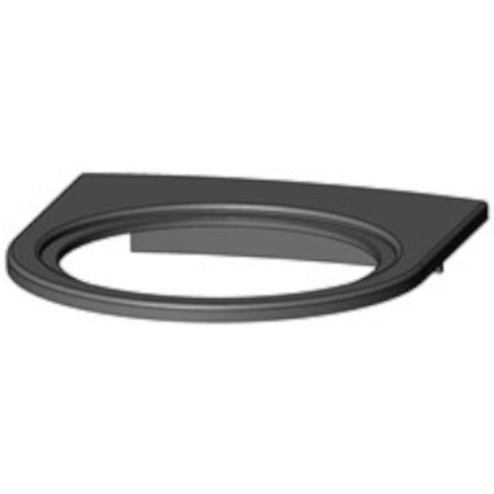 TermaTech | Guss-Toprost für Kaminöfen TT80/TT80S | Dunkelgrau