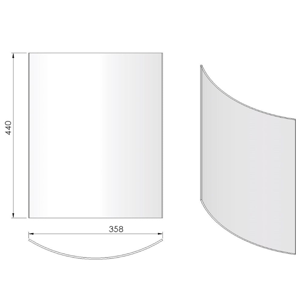 TermaTech | Frontglas für Kaminofen TT10 