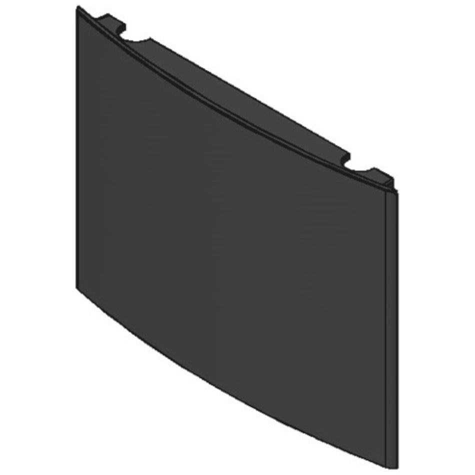 TermaTech | Holzfachtür für Kaminofen TT30 | Grau