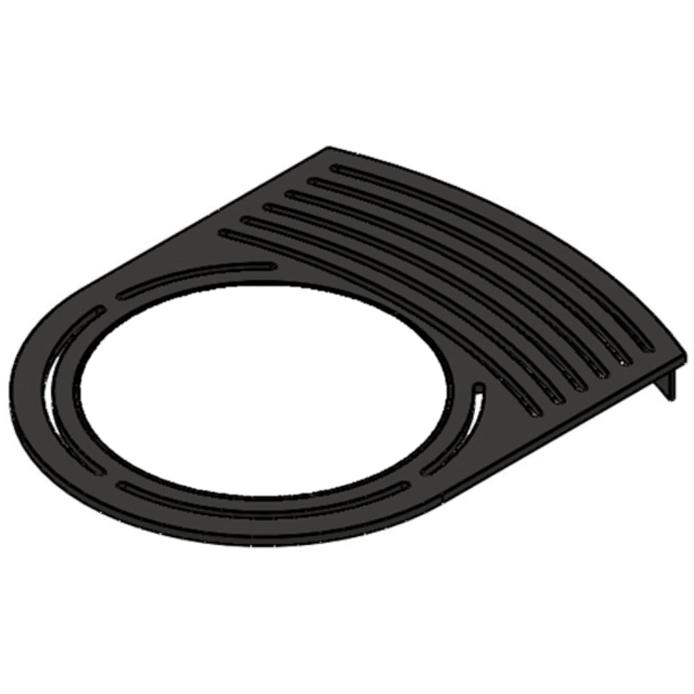 TermaTech | Toprost für Kaminöfen TT21R/TT21RL/TT21RH/TT23 | Schwarz