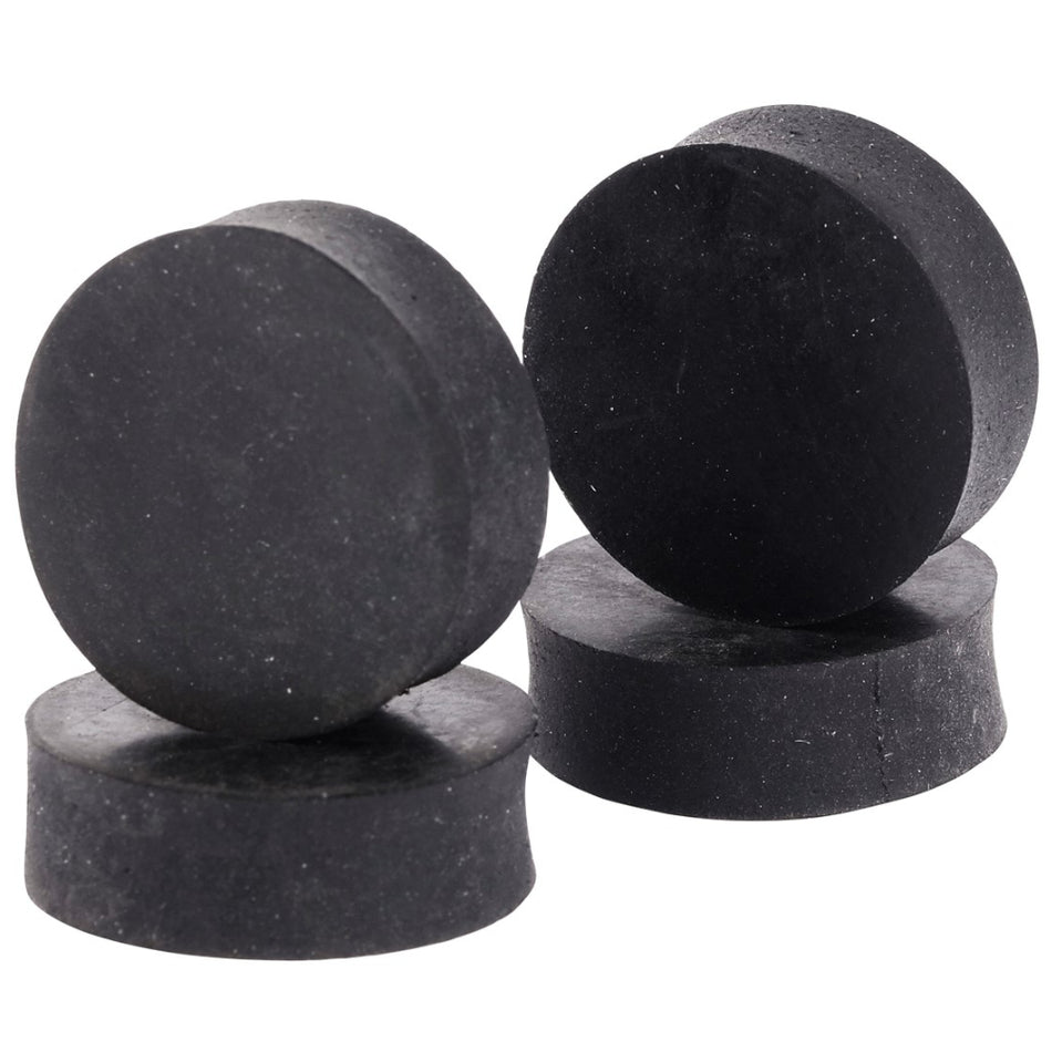 TermaTech | Gummifüße für Kaminöfen | 4 Stück