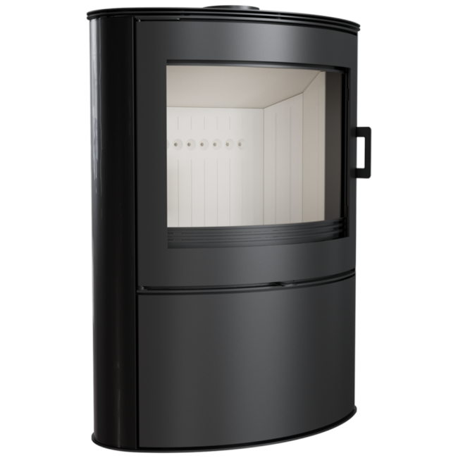 Kratki Kaminofen Koza AB S/2/KAFEL/CZARNA | Keramik schwarz | 10 kW ➔ www.klimaworld.com