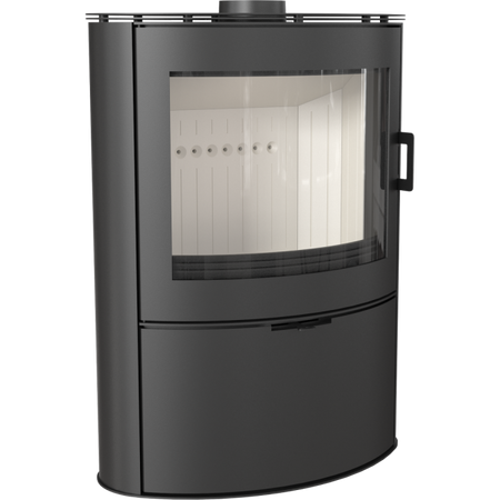 Kratki Kaminofen Koza AB S/2 | gebogene Scheibe | 10 kW | KOZA/AB/S/2 ➔ www.klimaworld.com