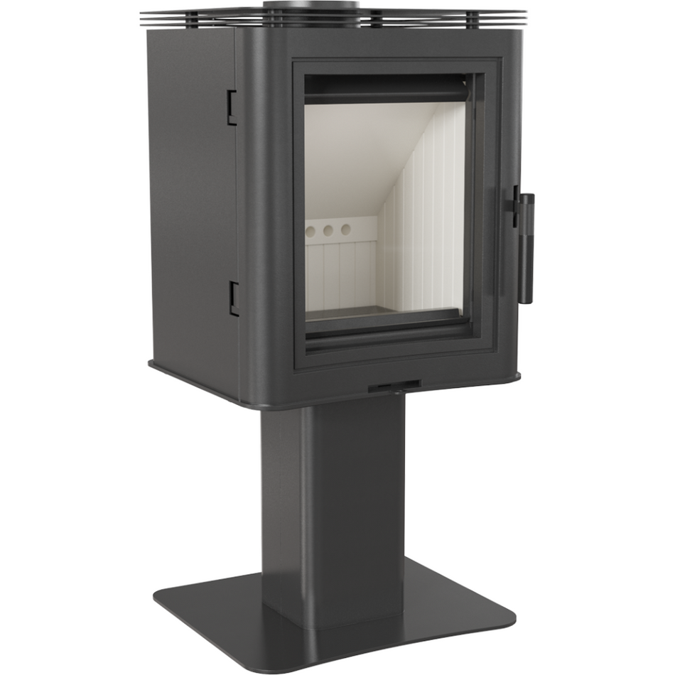 Kratki Kaminöfen Koza K5 S/N | mit Standfuß | 7 kW | KOZA/K5/S/N ➔ www.klimaworld.com