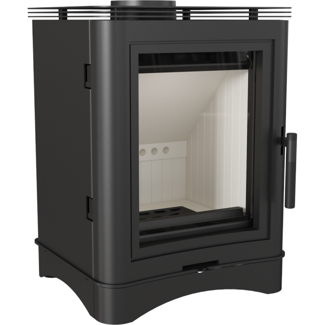 Kratki Kaminöfen Koza K5 S | gerade Scheibe | 7 kW | KOZA/K5/S ➔ www.klimaworld.com