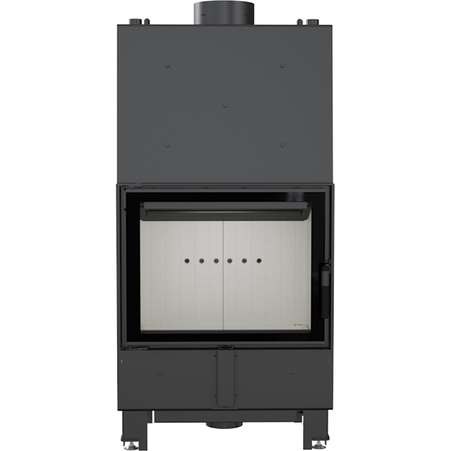 Kratki wasserführender Kamineinsatz Lucy PW 12 | 12 kW | LUCY/PW/12/W
klimaworld.com