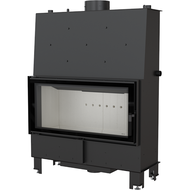 Kratki wasserführender Kamineinsatz Lucy PW 20 | 20 kW | LUCY/PW/20/W