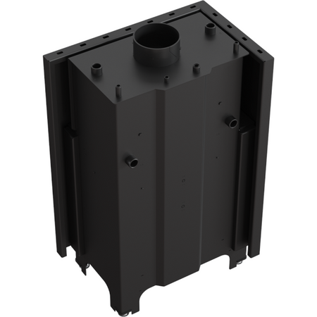 Kratki wasserführender Kamineinsatz MBM PW 10 | 12 kW | Ecke links
klimaworld.com