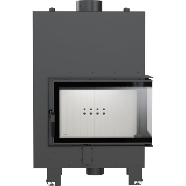 Kratki wasserführender Kamineinsatz MBM PW 10 | 12 kW | Ecke rechts
klimaworld.com