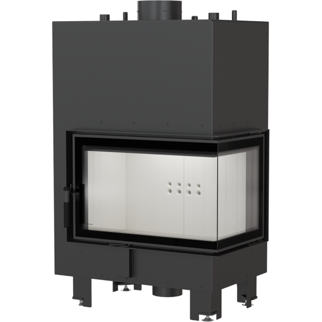 Kratki wasserführender Kamineinsatz MBM PW 10 | 12 kW | Ecke rechts
klimaworld.com