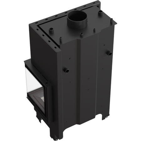 Kratki wasserführender Kamineinsatz MBM PW 10 | 12 kW | Ecke rechts
klimaworld.com