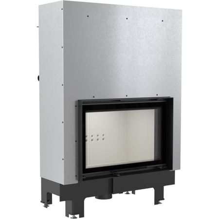 Kratki wasserführender Kamineinsatz MBO PW 15 | 15 kW | Guillotine ➔ www.klimaworld.com