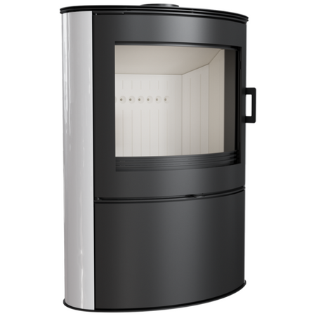 Kratki Kaminofen Koza AB S/2/KAFEL/BIALA | Keramik weiß | 10 kW ➔ www.klimaworld.com