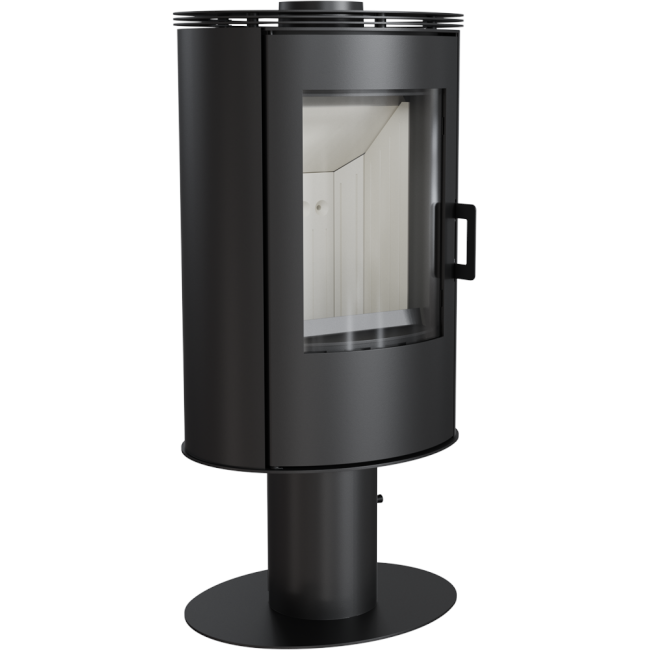 Kratki Kaminofen Koza AB S/N/DR | mit Standfuß | 8 kW | KOZA/AB/S/N/DR ➔ www.klimaworld.com