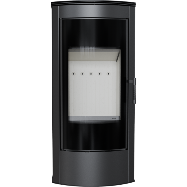 Kratki Kaminofen Koza Titan G/R | Panoramascheibe gebogen | 11 kW ➔ www.klimaworld.com