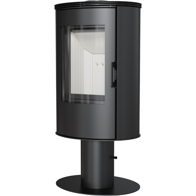 Kratki Kaminofen Koza AB S/N/DR | mit Standfuß | 8 kW | KOZA/AB/S/N/DR
klimaworld.com
