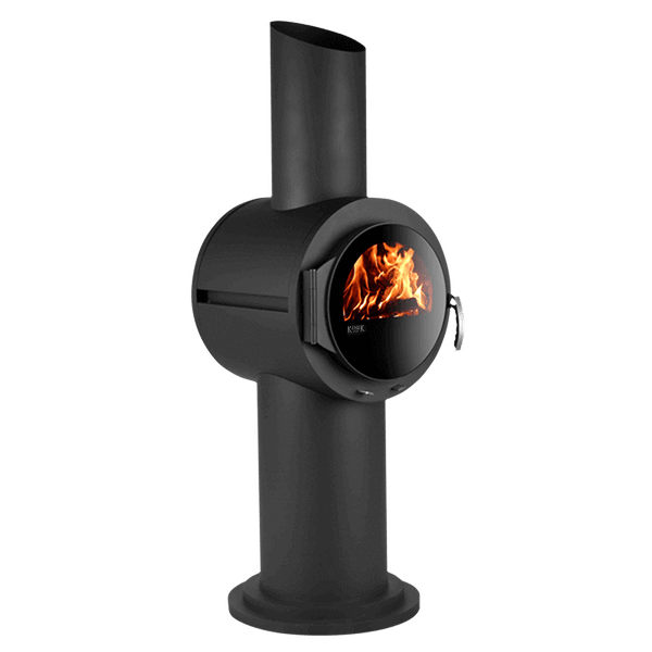 KANUK | Kaminofen Kanuk - Tower | schwarz | 8 kW