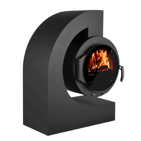 KANUK | Kaminofen Kanuk - Hang | schwarz | 8 kW