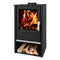 BRUNO® Kaminofen Bruno Uros | Schwarz | 7,6 kW