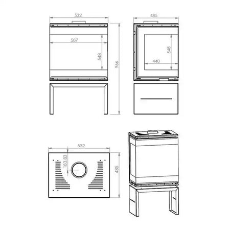 Maße Bruno Velo 7 kW