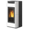 Edilkamin wasserf. Pelletofen | Tera H30 EVO | 29,3 kW | cremeweiß