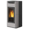 Edilkamin wasserf. Pelletofen | Tera H25 EVO | 24,2 kW | hellgrau