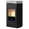 Edilkamin Pelletofen Lena Plus | Verkleidung Stahl, Topplatte Naturstein | 9,2 kW