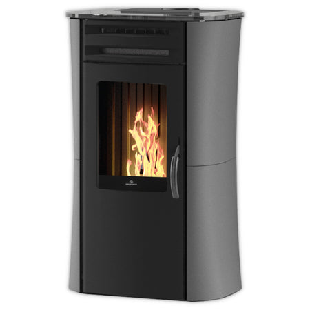 Edilkamin Pelletofen Dania AT Stahl Schwarz