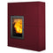 Edilkamin Pelletofen Verkleidung | BLADE 12++ EVO | Stahl bordeaux
