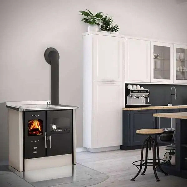 Ambientebild Bruno Cooking - Küchenofen Luba mit 8,4 kW