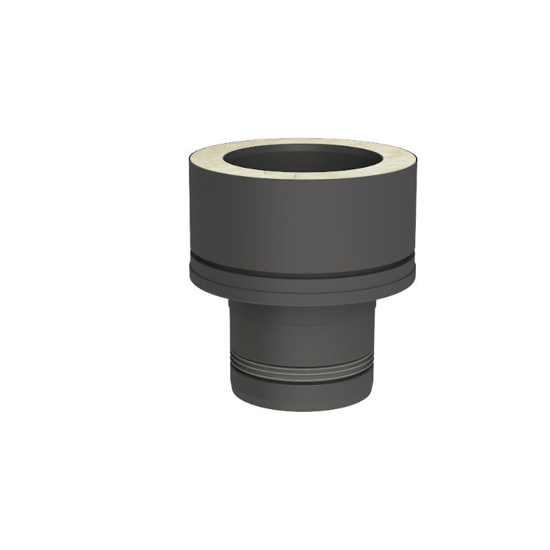 Jeremias | Übergang | EW-PV - DW-ECO2.0 | schwarz | Ø 80mm