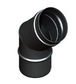 Pelletrohre Pellet Winkel 45° Verbindungsleitung DN 100mm