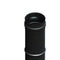 Pelletrohr Längenelement 250mm DN 80mm schwarz