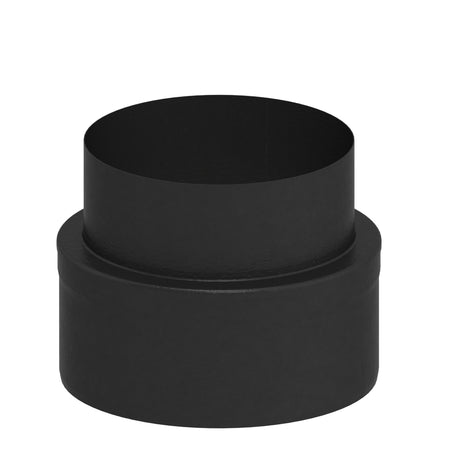 Jeremias Ofenrohr Übergang von Kaminofen - ISO-LINE | Schwarz