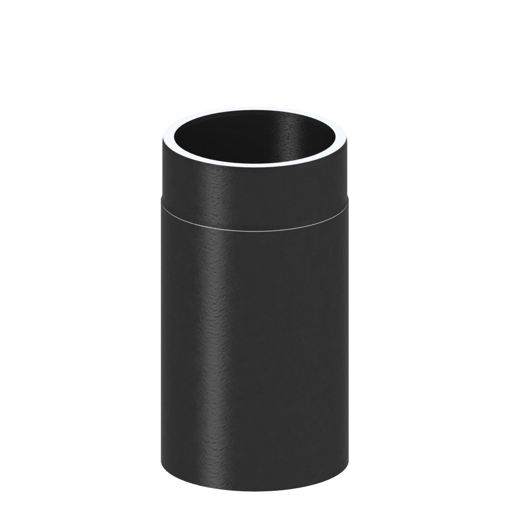 Jeremias Ofenrohr Längenelement 330mm | Schwarz