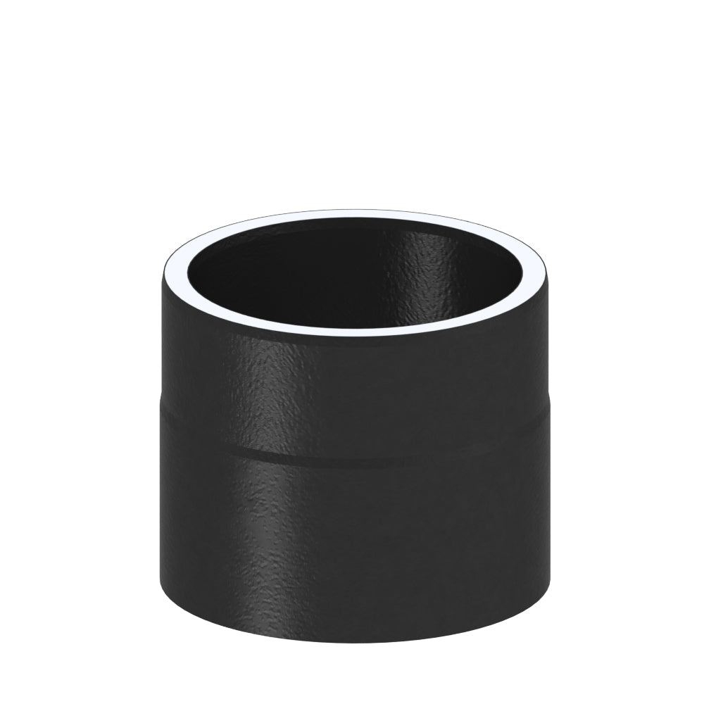 Jeremias Ofenrohr Längenelement 150mm | Schwarz