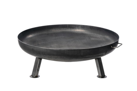 Feuerschale 1200 mm Feuerkorb Stahl Pflanzschale Klöpperboden Terrassenfeuer