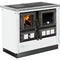 Justus | Küchenofen | Rustico-90 2.0 | 7 kW | Weiß, rechts