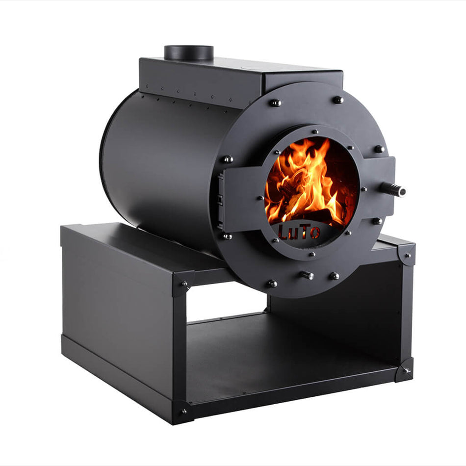 KANUK | Kaminofen Kanuk® - LUTO XV | schwarz | 15 kW